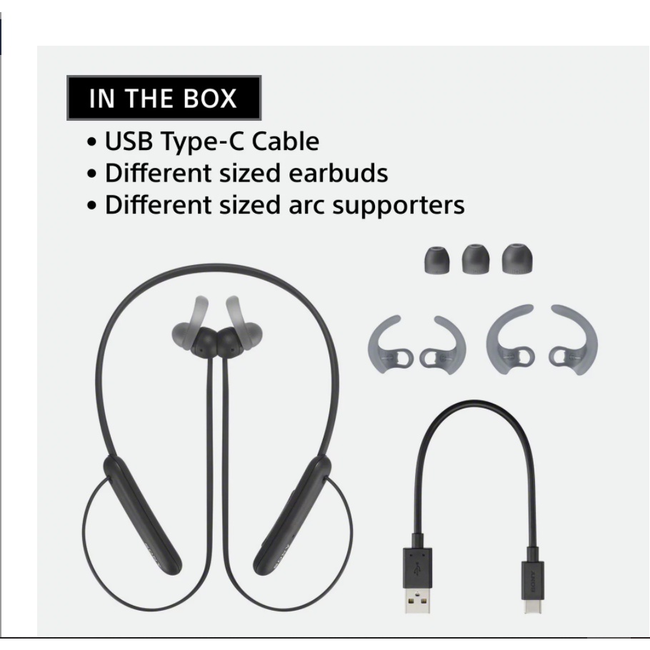 Tai nghe thể thao không dây Sony WI-SP510 - Hàng chính hãng