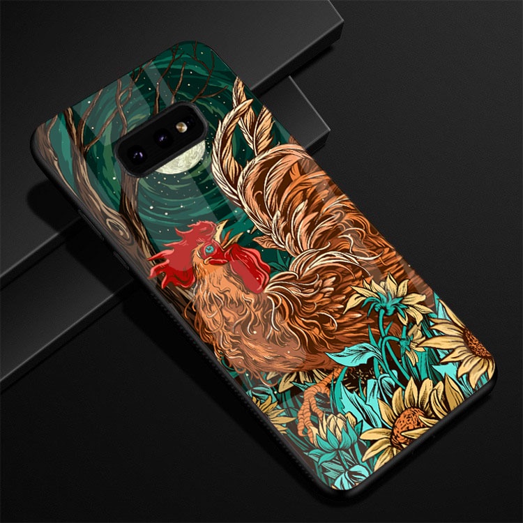 Ốp Lưng SAMSUNG S10 E, S10 PLUS, S10 mặt kính cường lực cao cấp thiết kế Độc Quyền