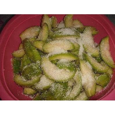 Mứt Cóc Cay Chẻ Lát - Lon 500gr