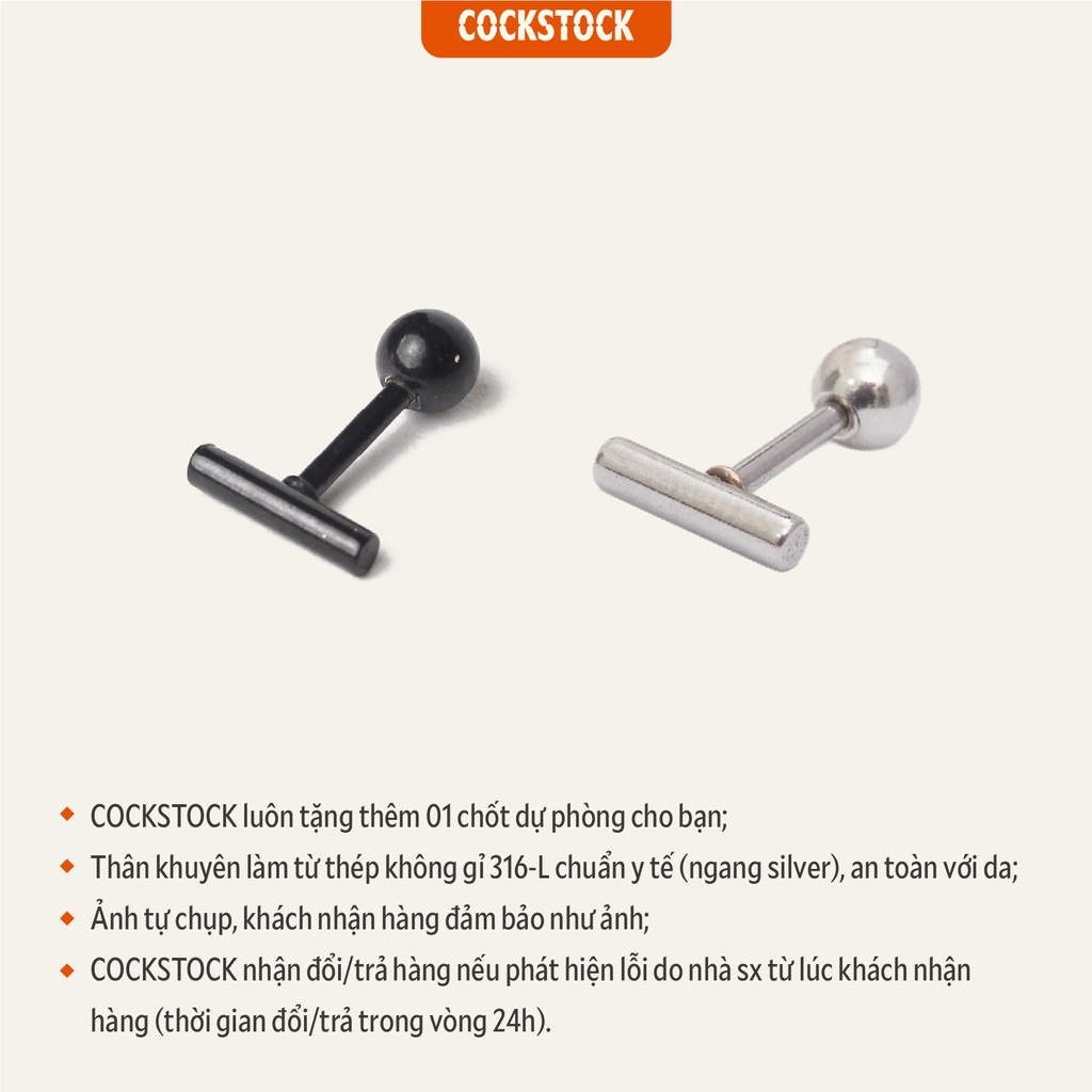 Khuyên tai Stick Minimal CockStock