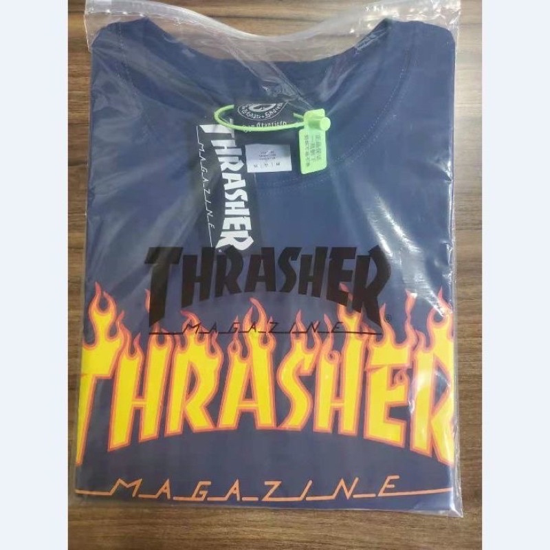 Áo thun Thrasher lửa