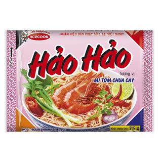 Thùng mì Hảo Hảo tôm chua cay (30gói)