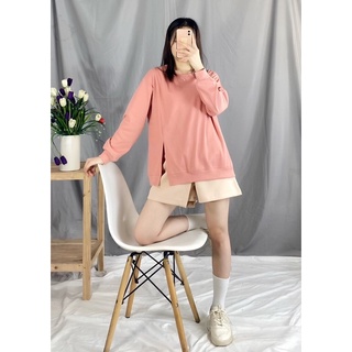 Áo Xẻ lệch hai màu (Ảnh shop chụp)