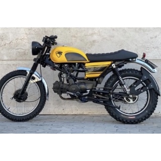 tem dán xe Classic cafe race