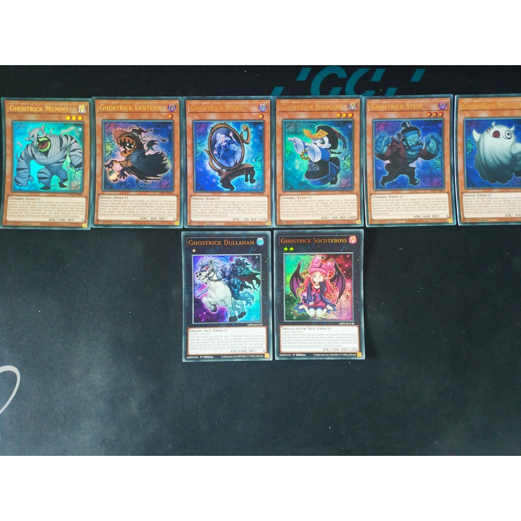 Set thẻ bài Yugioh - tộc bài Ghostrick