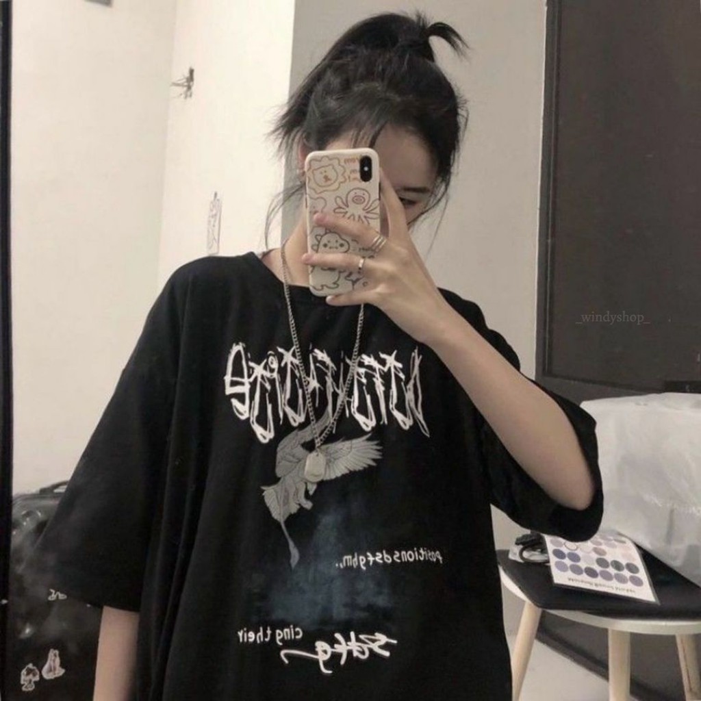 Áo Thun Tay Lỡ Nam Nữ Unisex Form Rộng Ulzzang
