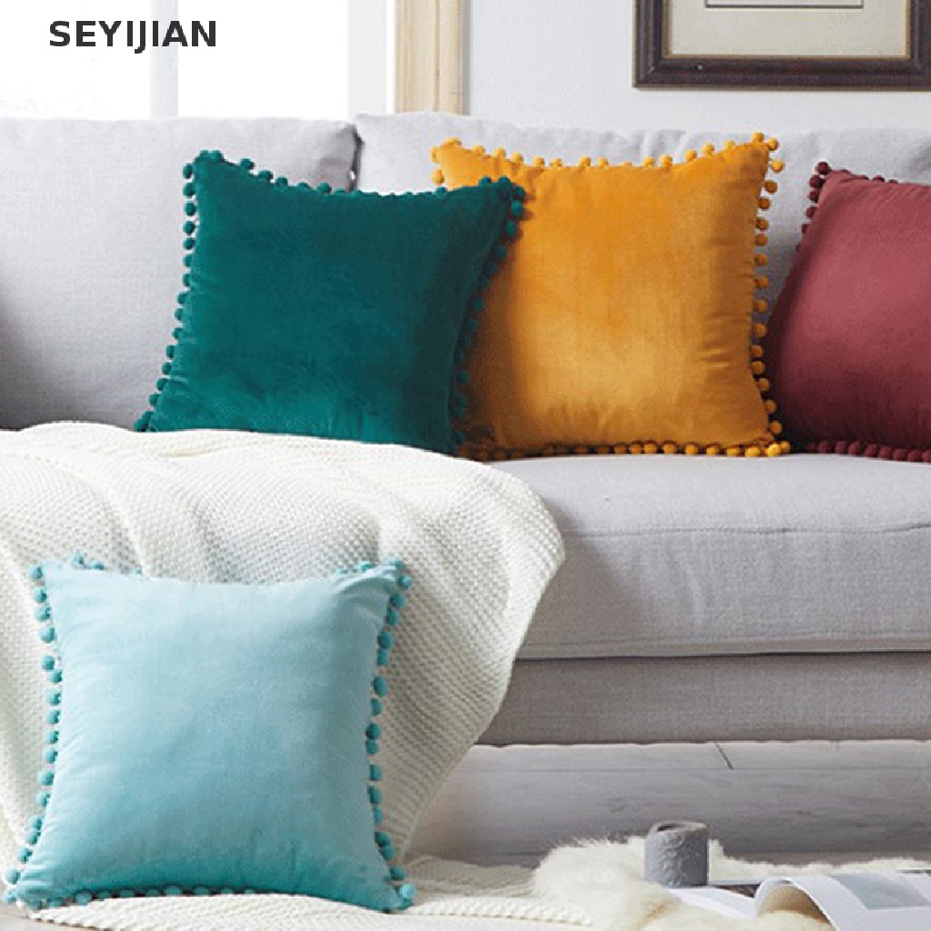 Áo Gối Nhung Mềm Mại Kích Thước 45 * 45cm