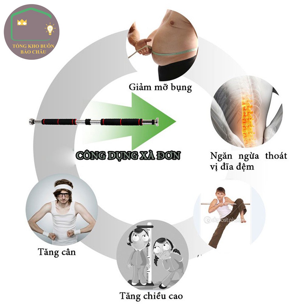 Xà Đơn Gắn Cửa, Xà Đơn Treo Tường Thông Minh