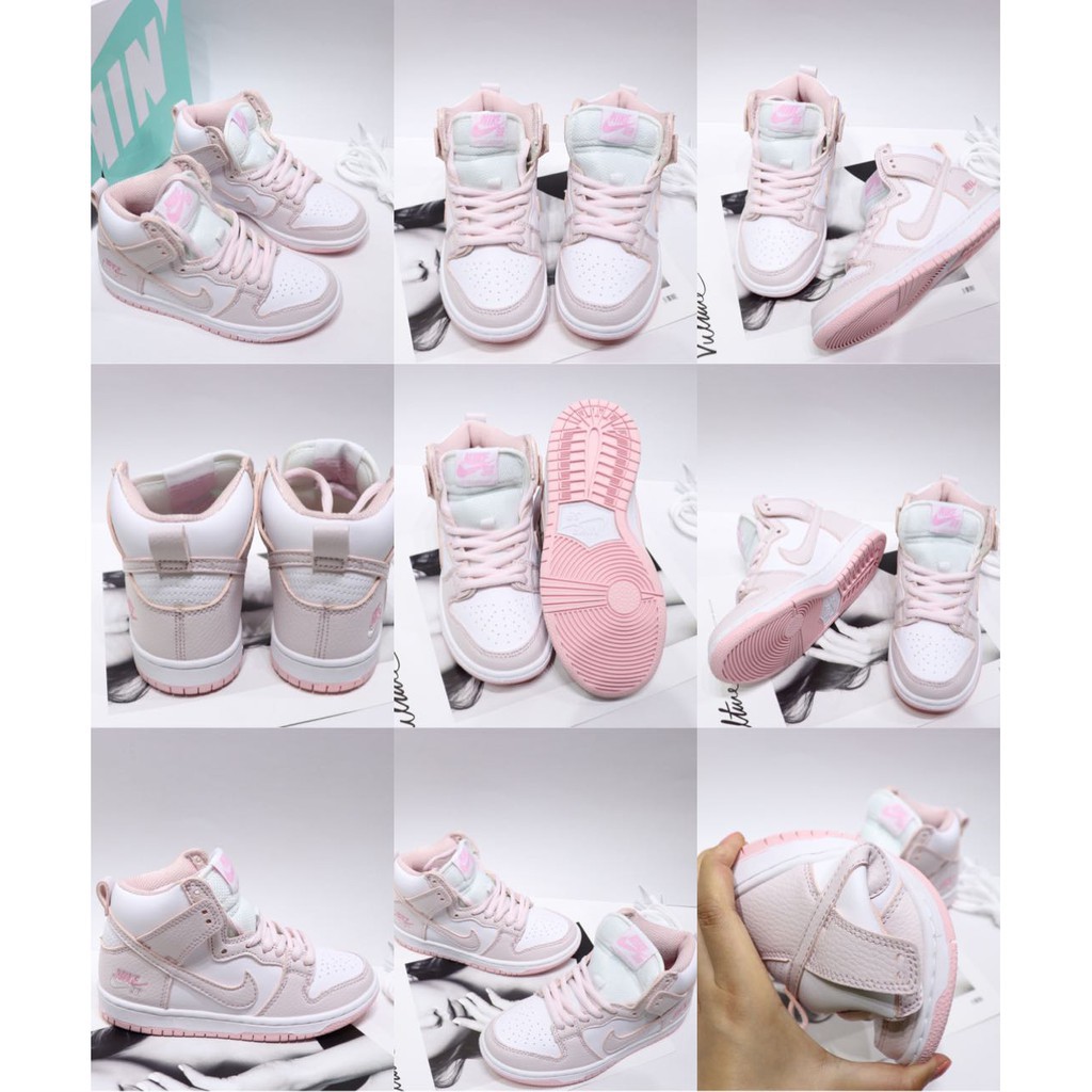 * Hàng sẵn sàng * Nike Air Jordan 1 SB Baby Boy Girl Kasut Kids Giày trẻ em Giày thể thao Giày thể thao Giày bóng rổ