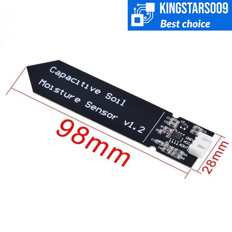 Cảm biến độ ẩm đất điện dung - humidity moisture sensor