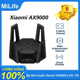 |bản quốc tế| bộ định tuyến xiaomi ax9000 2.4g / 5g / 5g-hàng chính hãng