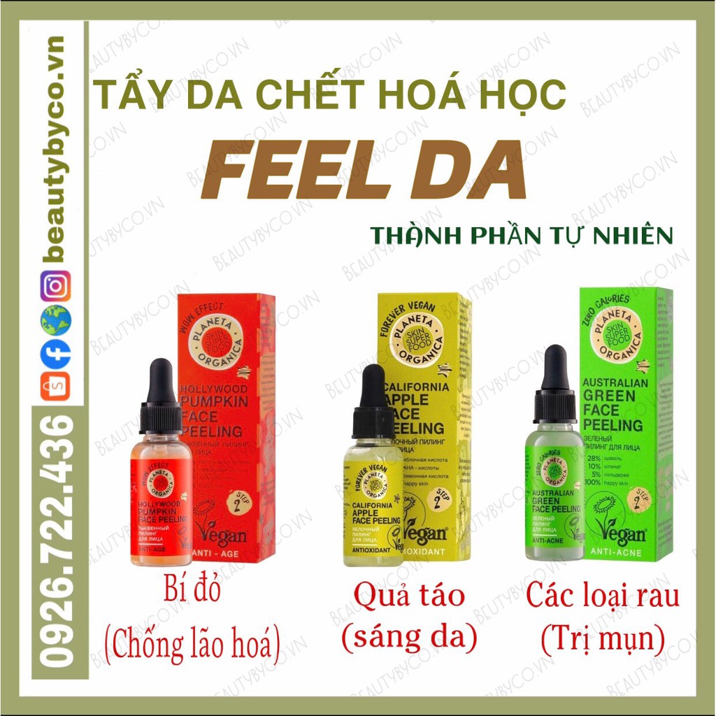 Tẩy da chết hoá học Planeta organica