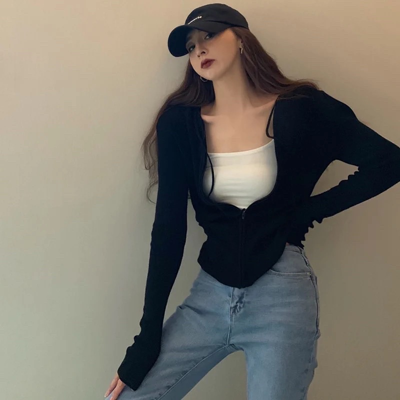 Áo khoác thun tăm hot hit ❌ SALE SOCK ❌ hàng quảng châu loại 1