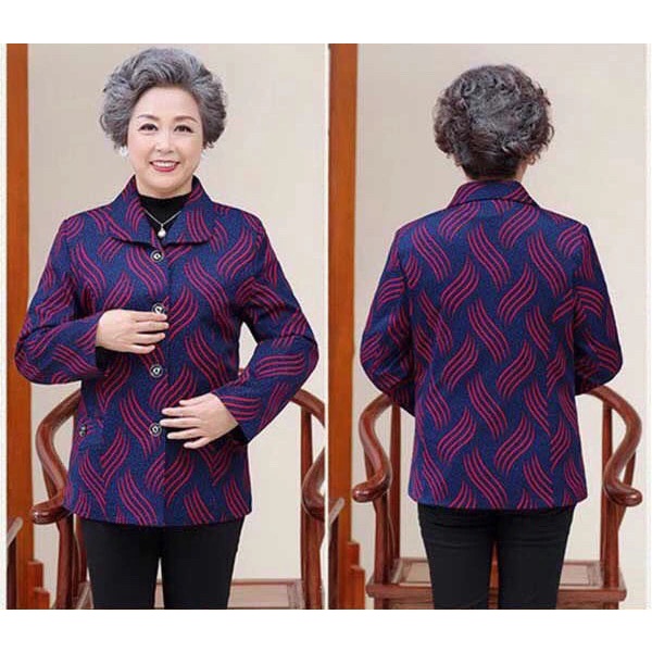 Áo Khoác Thiết Kế Mỏng Thời Trang Xuân Thu Dành Cho Phụ Nữ Trung Niên