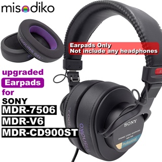 Thay thế miếng đệm tai nghe nâng cấp misodiko cho tai nghe Sony MDR 7506 / V6 / CD900ST