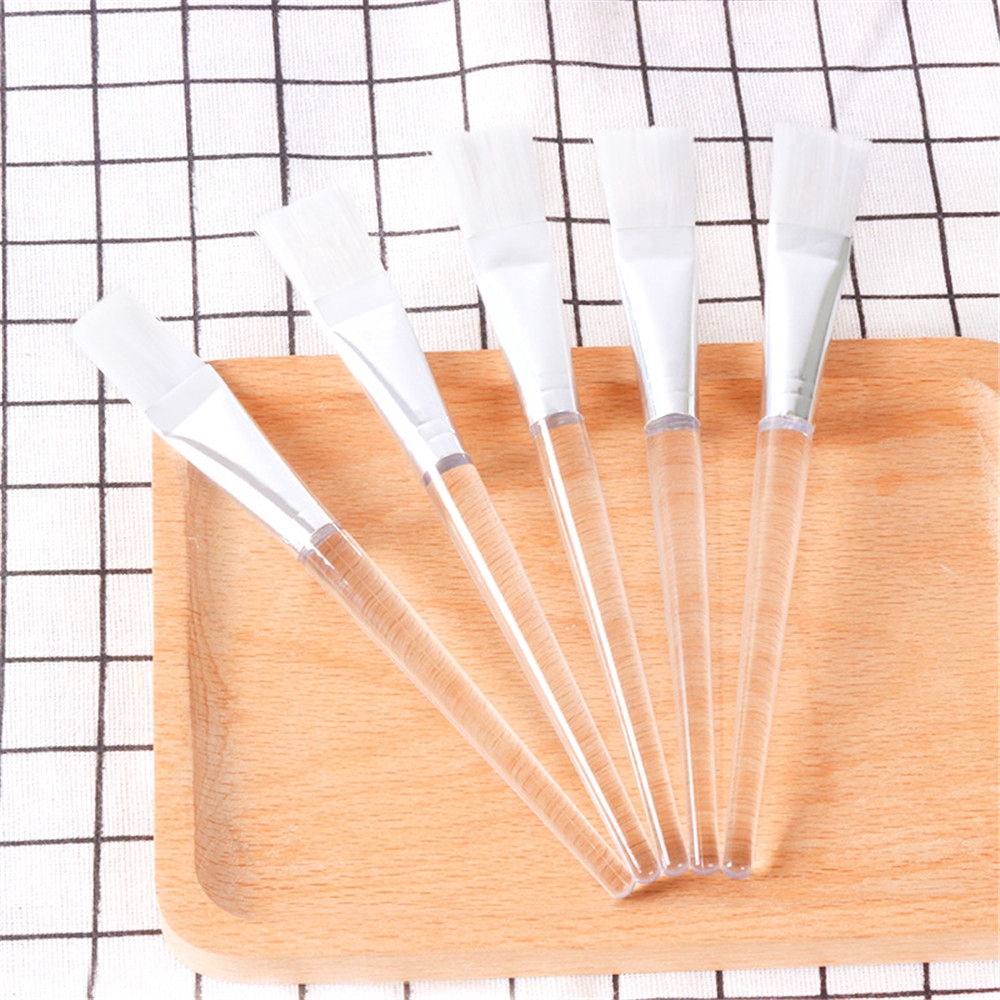 [Hàng mới về] Cọ Silicon Đầu Phẳng Dùng Đắp Mặt Nạ Thiết Kế Tiện Dụng
