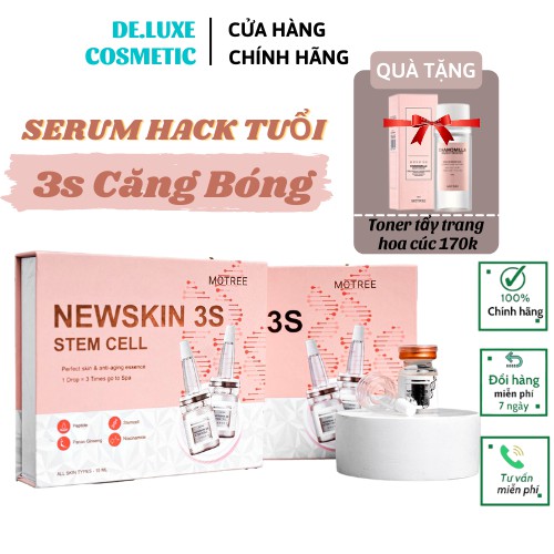 Serum Hack Tuổi MOTREE - Newskin 3S Stem Cell SPF 50++ ,3s Căng Bóng Mịn Màng, Trẻ Hóa Làn Da ,Trắng Hồng Rạng Rỡ