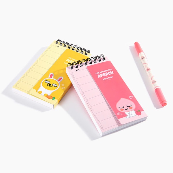 Sổ Tay Từ Vựng Bỏ Túi Kakao Friends Happy Moment