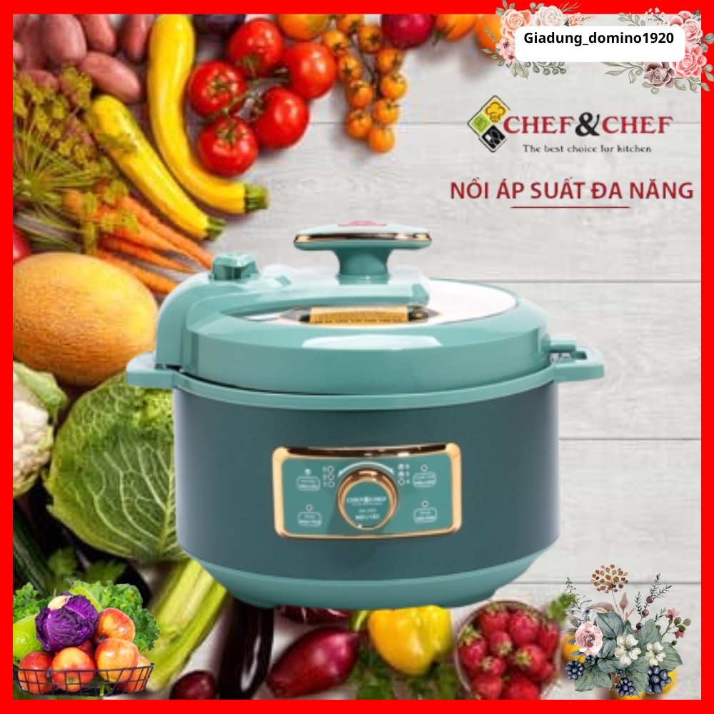 Nồi Áp Suất Điện Đa Năng Chính Hãng Hiện Đại Với 6 Chức Năng Tinh Tế Sang Trọng Hầm Nấu Bảo Toàn Dinh Dưỡng
