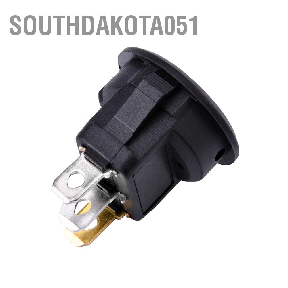 Nút nhấn bật / tắt công tắc Spst 12V cho xe van Dash Boat Light A