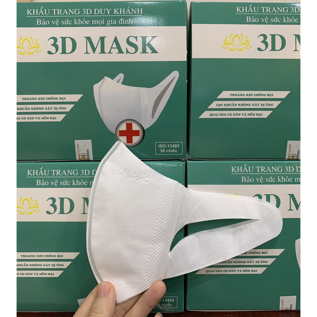 Khẩu trang 3D Mask Duy Khánh- hàng công ty chính hãng | BigBuy360 - bigbuy360.vn