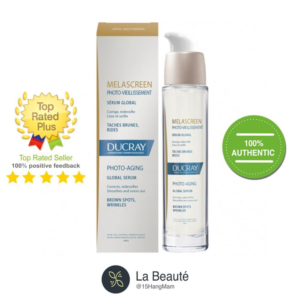 Set Ducray Melascreen Global Serum Tặng Kèm Lắc Tay Sành Điệu 30ml