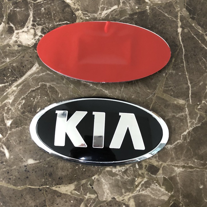 1 CHIẾC Logo biểu tượng gắn trước và sau của hãng xe ô tô Kia - HÀNG CÓ SẴN