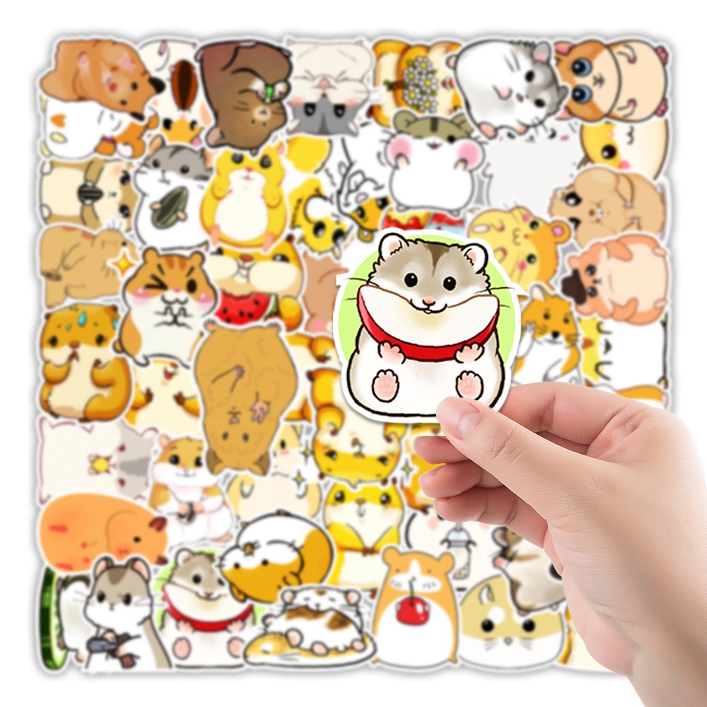 50 Sticker CON CHUỘT dán bảo hiểm Sticker chống nước dán laptop, điện thoại, đàn guitar, mũ bảo hiểm,thuu thuuhaa1904