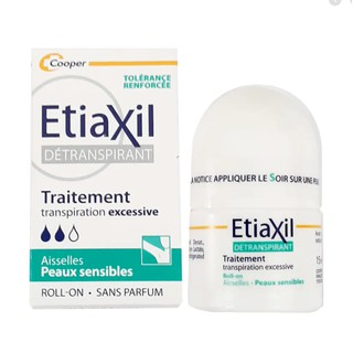 Lăn Etiaxil xanh cho da nhạy cảm 15ml
