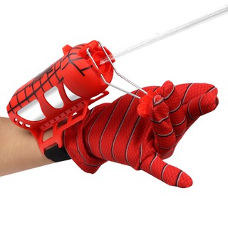 (CÓ SẴN) Bộ Đồ Chơi Găng Tay Người Nhện Spider Man Có Thể Bắn Tơ Độc Đáo Cho Trẻ Em