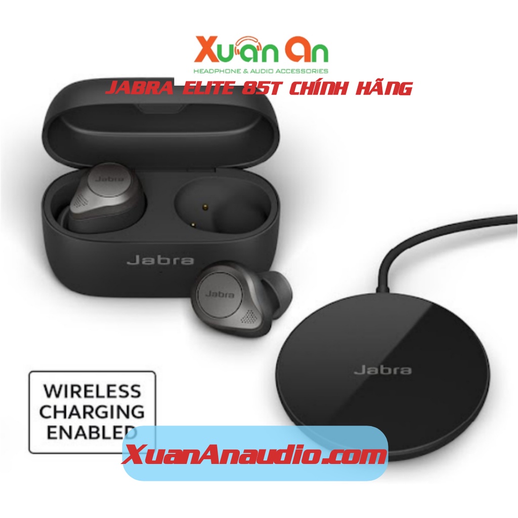 Tai nghe Jabra Elite 85T Chính Hãng (Sạc không Dây)