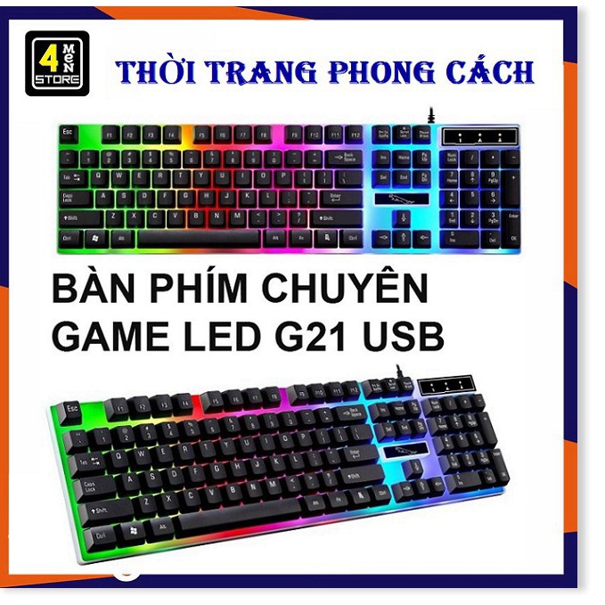 Bàn phím giả cơ chuyên game cao cấp G700 , G20 , G21 PRO NEW 2019 đèn led 7 màu - CHUYÊN GAME CAO CẤP