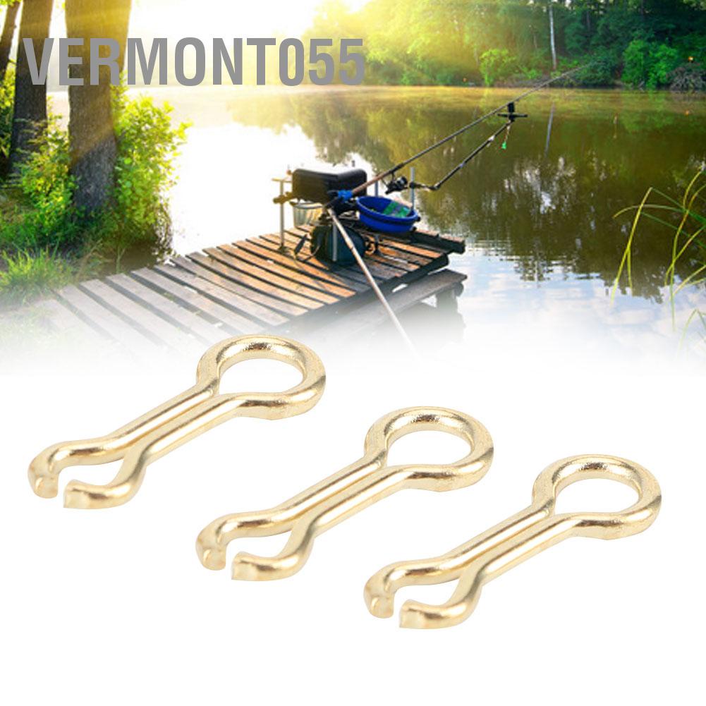 Vermont055 300PCS Carp Fishing Wire Eyes Sinker Steel Alloy Screw Leads Mould Loops Tackle Accessory