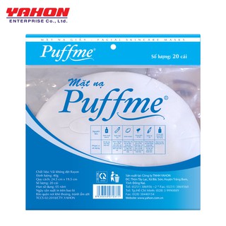 Mặt nạ khô Puffme 20 miếng