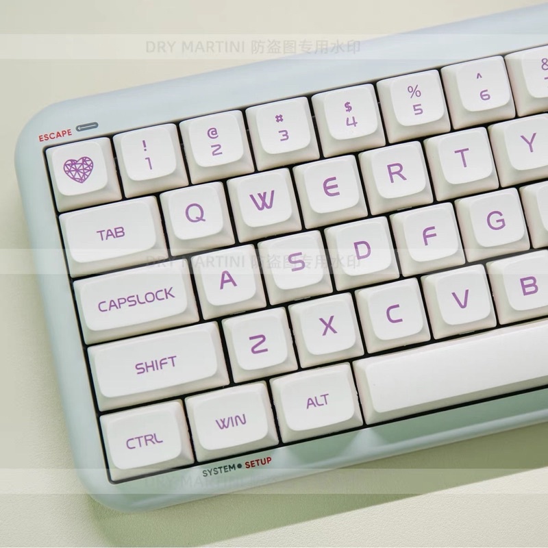 Bộ Keycap Love U XDA Dye_Sub 136 nút Chuyên Dùng Cho Bàn Phím Cơ