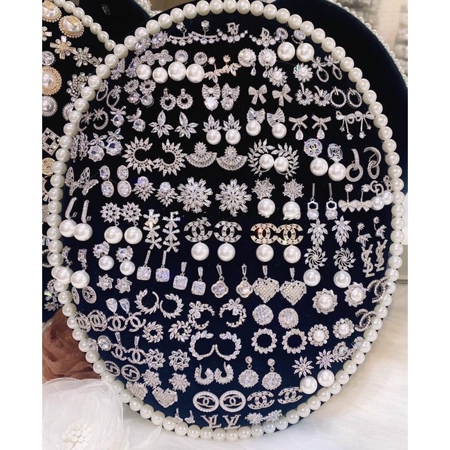 KHUYÊN TAI ĐÁ PHA LÊ MẪU MỚI HÀNG CAO CẤP