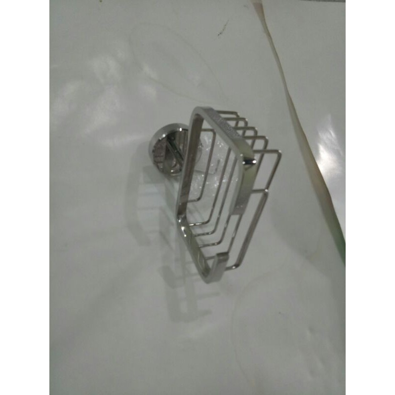 khay để xà phòng lan trụ inox 304 cao cấp