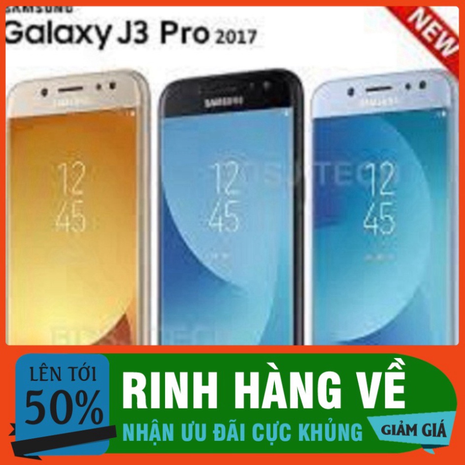 NGÀY SALE '' RẺ HỦY DIỆT '' điện thoại Samsung Galaxy J3 Pro 2sim (3GB/32GB) Chính Hãng - chơi PUBG/LIÊN QUÂN đỉnh  HOT