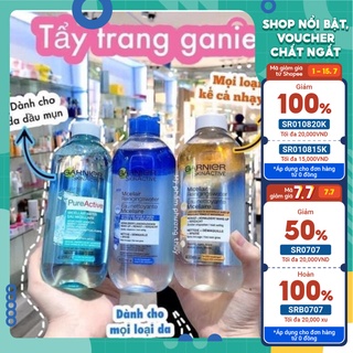 Nước tẩytrang Ganier