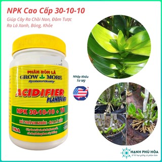Phân Bón Hữu Cơ Cho Lan Hoa Kiểng Kích Ra Mầm Growmore (Mỹ) 30-10-10 100g