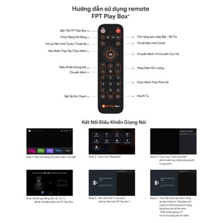 Điều khiển FPT Play box 2019, điều khiển giọng nói, điều khiển fpt, khiển giọng nói