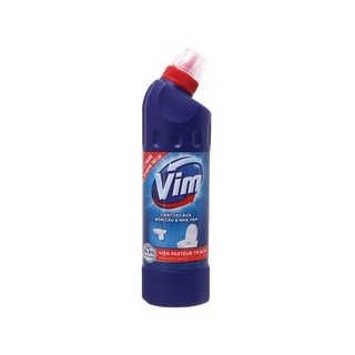 Tẩy bồn cầu và nhà tắm VIM xanh biển chai 500ml