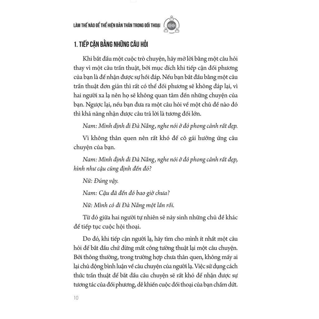 Sách - Làm Thế Nào Để Thể Hiện Bản Thân Trong Đối Thoại