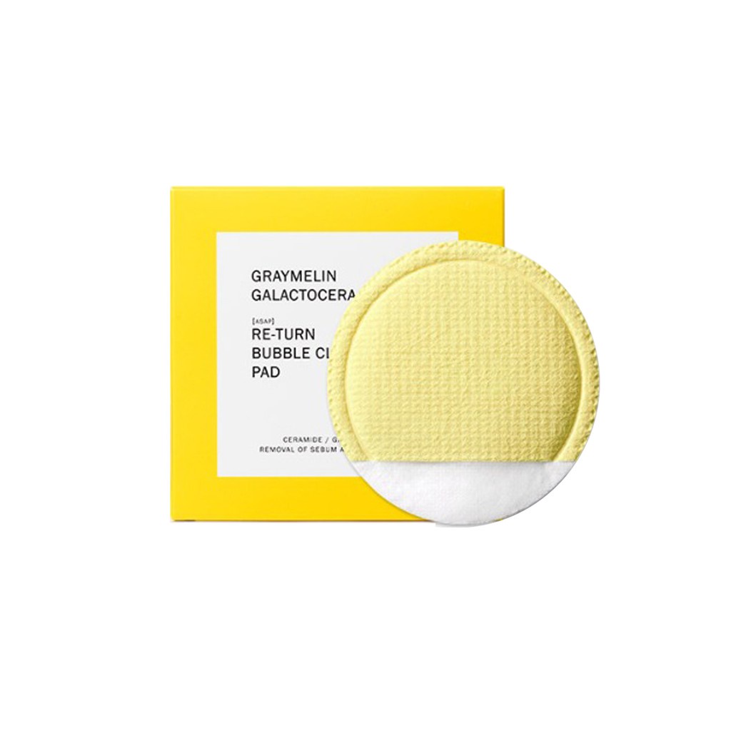 Miếng pad rửa mặt Graymelin Return Bubble Cleansing