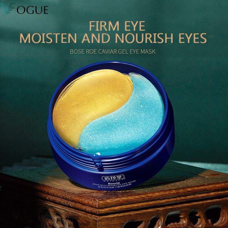 (Hàng Mới Về) Mặt Nạ Mắt Dạng Gel Caviar Làm Sạch Sâu