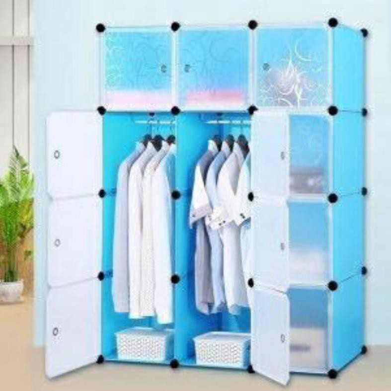 Tủ Nhựa Lắp Ghép Đa Năng 12ô Bảo Hành 1 Năm