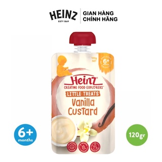 HSD 27 11 23Túi Dinh Dưỡng Custard Vani HEINZ 120g Date Tháng 11 2023