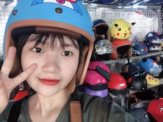 Nón bảo hiểm 3/4 Pikachu và doraemon