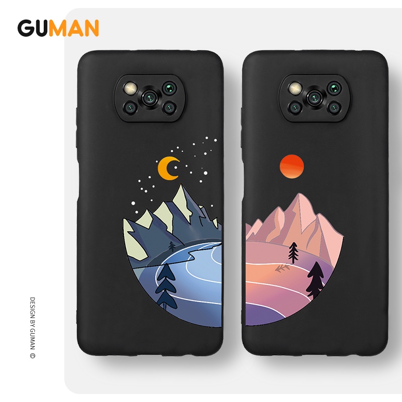 Ốp lưng GUMAN chống bẩn cặp đôi dễ thương đẹp cho XIAOMI POCO X3 PRO GT NFC F3 M3 M2 REDMI NOTE 9 10 MAX 9S 10S kute 222