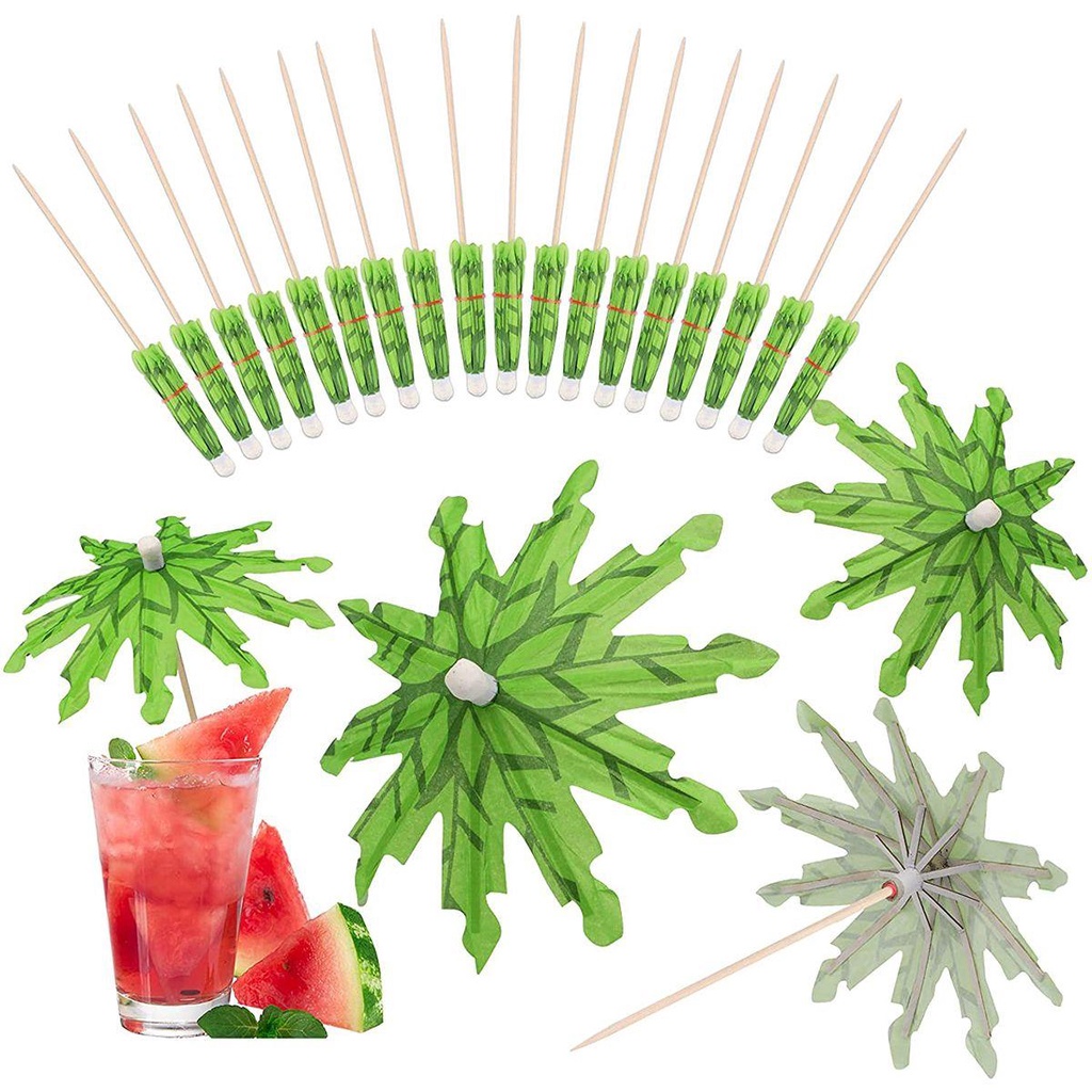 Dù Giấy Dùng Một Lần Trang Trí Cocktail Thân Thiện Với Môi Trường